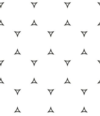 Geometrik soyut dikişsiz desen, vektör illüstrasyonu