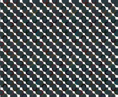 Geometrik soyut dikişsiz desen, vektör illüstrasyonu