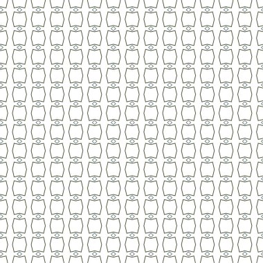 Geometrik soyut dikişsiz desen, vektör illüstrasyonu