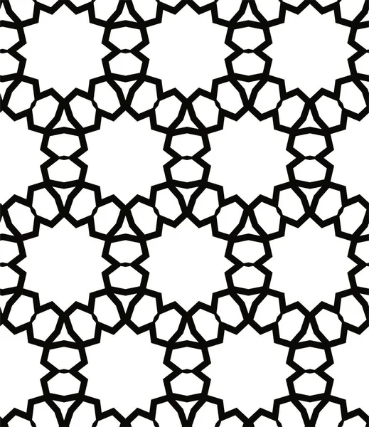 Geometrinen Abstrakti Saumaton Kuvio Vektorikuvaus — vektorikuva