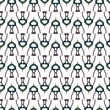 Geometrik soyut dikişsiz desen, vektör illüstrasyonu