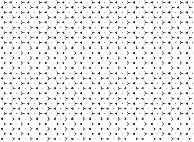 Süslü, soyut, dikişsiz desen, vektör illüstrasyonu