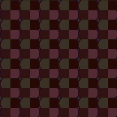 Geometrik soyut dikişsiz desen, vektör illüstrasyonu