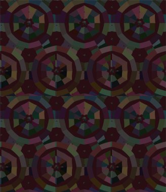 Geometrik soyut dikişsiz desen, vektör illüstrasyonu