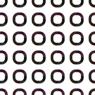 Geometrik soyut dikişsiz desen, vektör illüstrasyonu