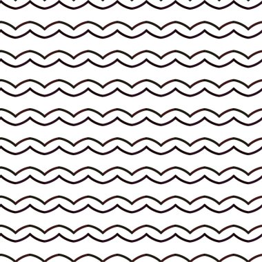 Geometrik soyut dikişsiz desen, vektör illüstrasyonu