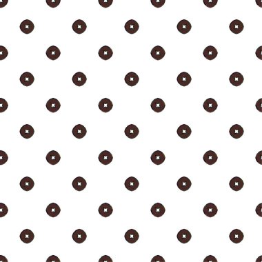 Geometrik soyut dikişsiz desen, vektör illüstrasyonu