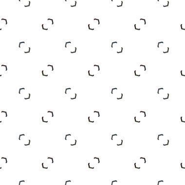 Geometrik soyut dikişsiz desen, vektör illüstrasyonu