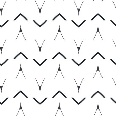 soyut geometrik dikişsiz desen, vektör illüstrasyonu 