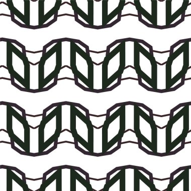 Geometrik soyut dikişsiz desen, vektör illüstrasyonu