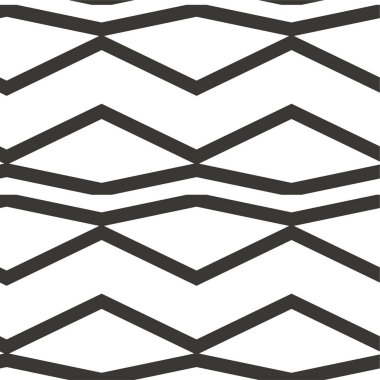 Geometrik soyut dikişsiz desen, vektör illüstrasyonu