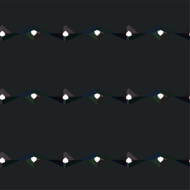 Geometrik soyut dikişsiz desen, vektör illüstrasyonu