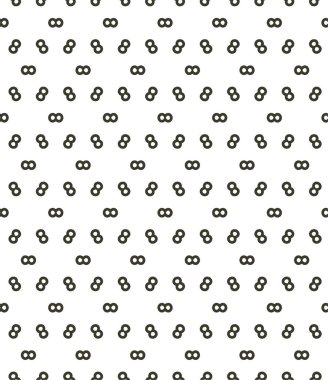 Geometrik soyut dikişsiz desen, vektör illüstrasyonu