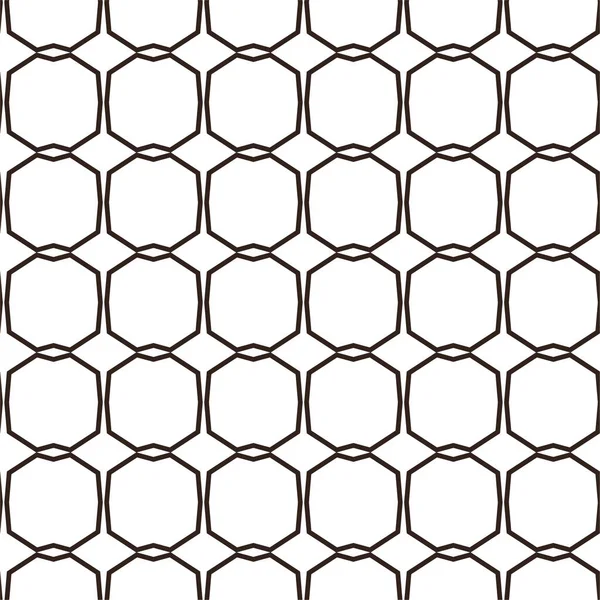 Patrón Geométrico Vectorial Ornamental Recurrente Textura Diseño Sin Costuras — Archivo Imágenes Vectoriales