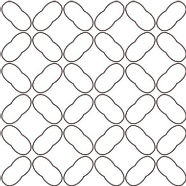 Geometrik soyut dikişsiz desen, vektör illüstrasyonu