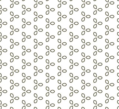 Geometrik soyut dikişsiz desen, vektör illüstrasyonu