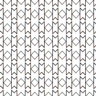 Geometrik soyut dikişsiz desen, vektör illüstrasyonu