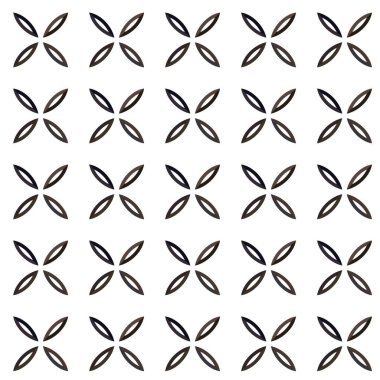 Geometrik soyut dikişsiz desen, vektör illüstrasyonu