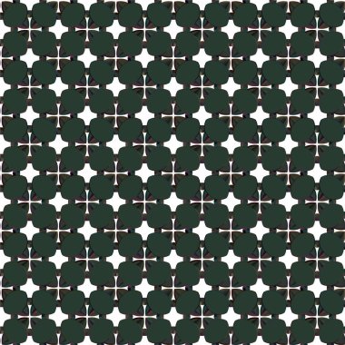 Geometrik soyut dikişsiz desen, vektör illüstrasyonu