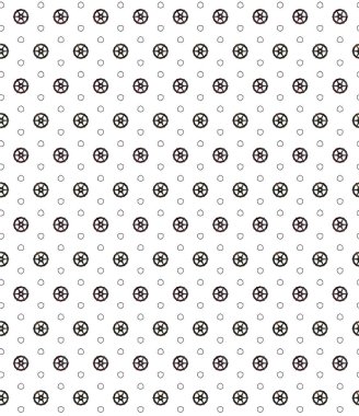 soyut geometrik dikişsiz desen, vektör illüstrasyonu 