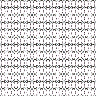 Geometrik soyut dikişsiz desen, vektör illüstrasyonu