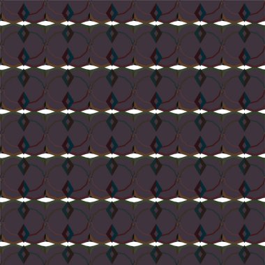 Geometrik soyut dikişsiz desen, vektör illüstrasyonu