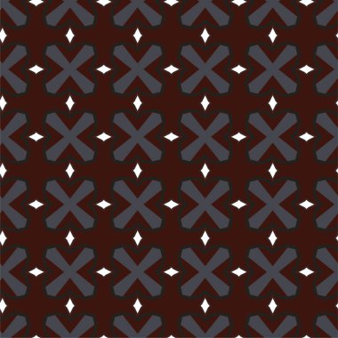 Geometrik soyut dikişsiz desen, vektör illüstrasyonu