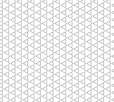 Üçgenlerin kusursuz deseni. Geometrik arkaplan. Vektör çizimi. iyi kalite.