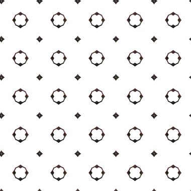Geometrik soyut dikişsiz desen, vektör illüstrasyonu