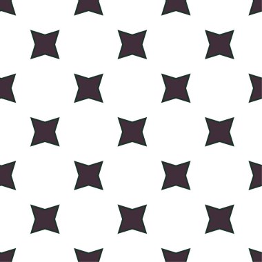 Süslü, soyut, dikişsiz desen, vektör illüstrasyonu