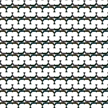 Geometrik soyut dikişsiz desen, vektör illüstrasyonu