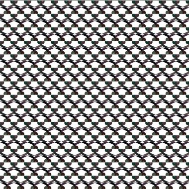 Geometrik soyut dikişsiz desen, vektör illüstrasyonu