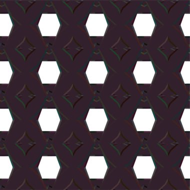 soyut geometrik dikişsiz desen, vektör illüstrasyonu 