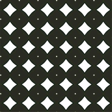 Geometrik soyut dikişsiz desen, vektör illüstrasyonu