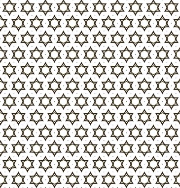 Geometrik soyut dikişsiz desen, vektör illüstrasyonu