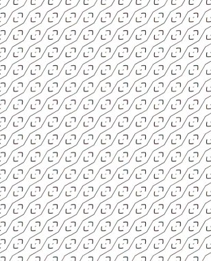 Geometrik soyut dikişsiz desen, vektör illüstrasyonu