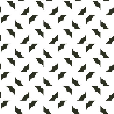 soyut geometrik dikişsiz desen, vektör illüstrasyonu 