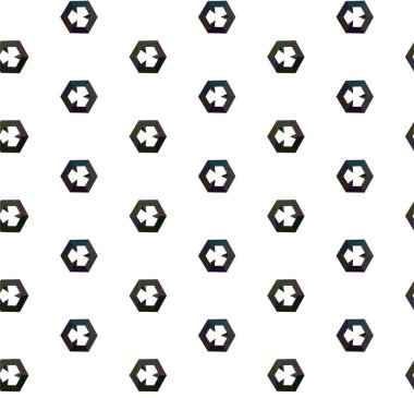 soyut geometrik dikişsiz desen, vektör illüstrasyonu 