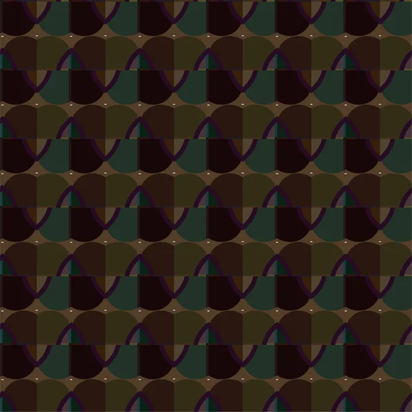 Ornamental Abstract Seamless Pattern Vector Illustration — Stock Vector