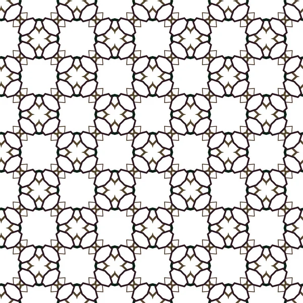 Resumo Padrão Geométrico Sem Costura Ilustração Vetorial — Vetor de Stock