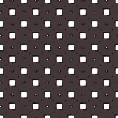 Geometrik soyut dikişsiz desen, vektör illüstrasyonu