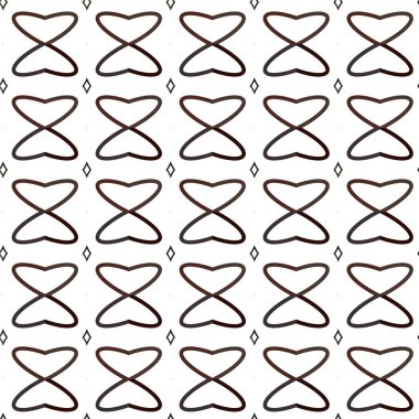Geometrik soyut dikişsiz desen, vektör illüstrasyonu