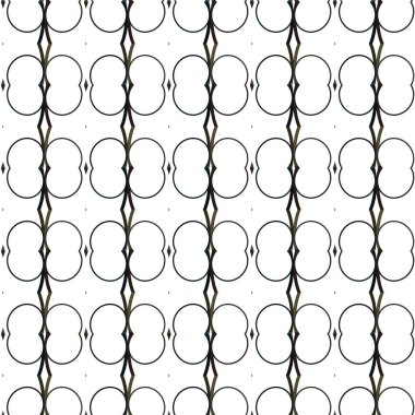 Geometrik soyut dikişsiz desen, vektör illüstrasyonu