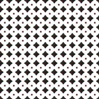 Geometrik soyut dikişsiz desen, vektör illüstrasyonu
