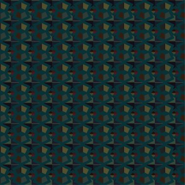 Geometrik soyut dikişsiz desen, vektör illüstrasyonu