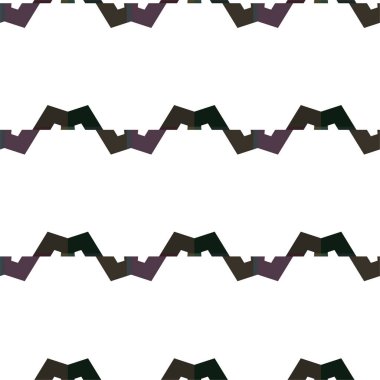 Geometrik soyut dikişsiz desen, vektör illüstrasyonu