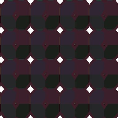 Soyut geometrik şekillerin kusursuz deseni