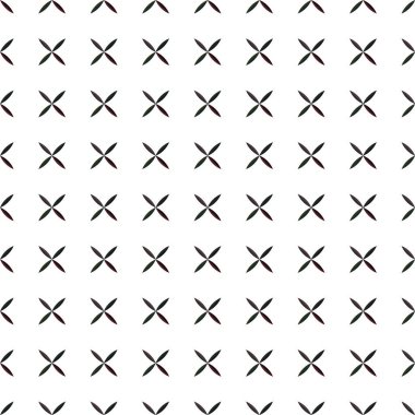 Geometrik soyut dikişsiz desen, vektör illüstrasyonu