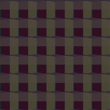 Geometrik soyut dikişsiz desen, vektör illüstrasyonu