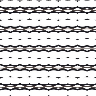 Geometrik soyut dikişsiz desen, vektör illüstrasyonu